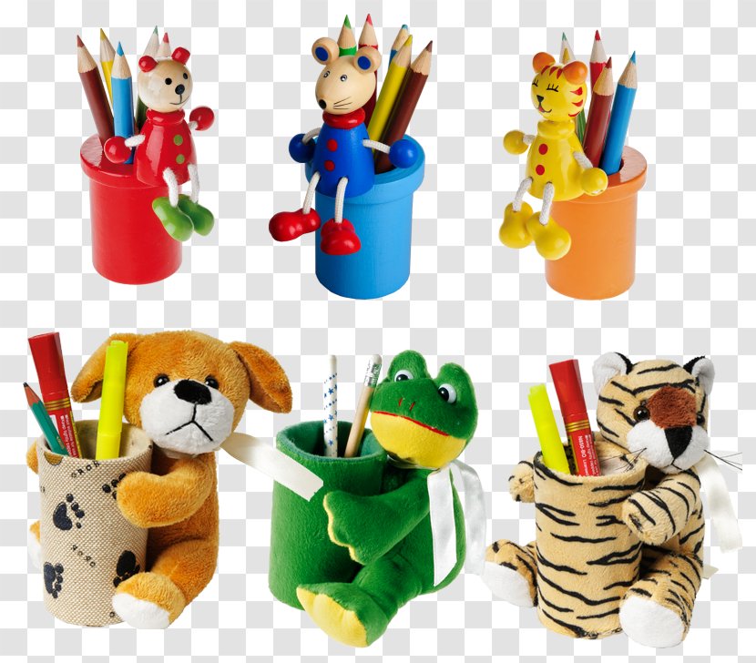 Plastic Stuffed Animals & Cuddly Toys Pen Pencil Cases Transparent PNG