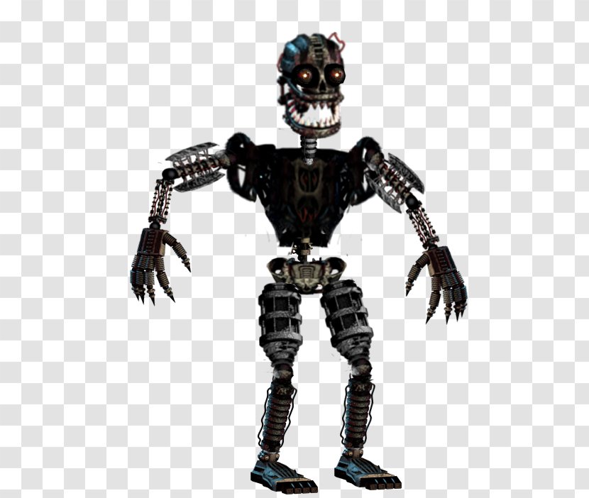 Five Nights At Freddy's 4 Endoskeleton Animatronics - Bear Trap Transparent PNG