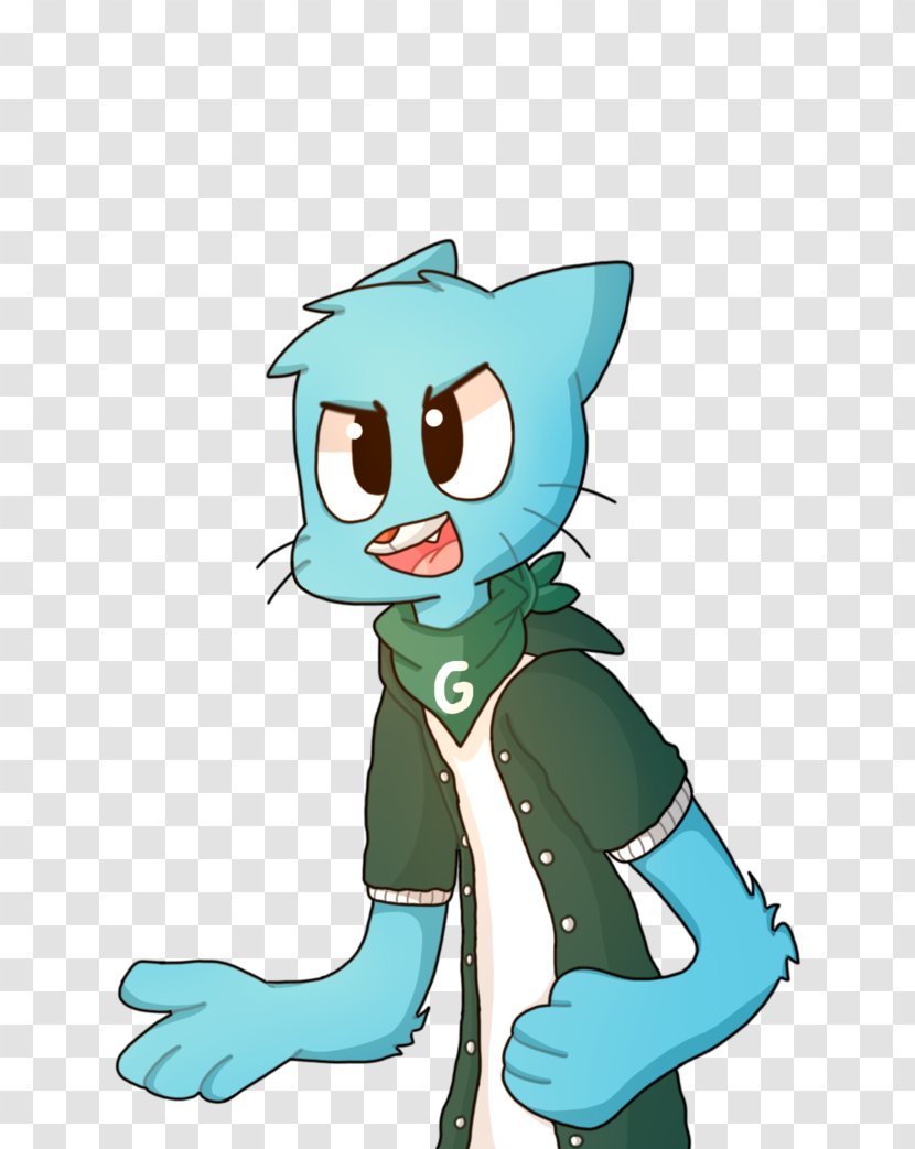 Gumball Watterson Fan Art DeviantArt - Cartoon Transparent PNG