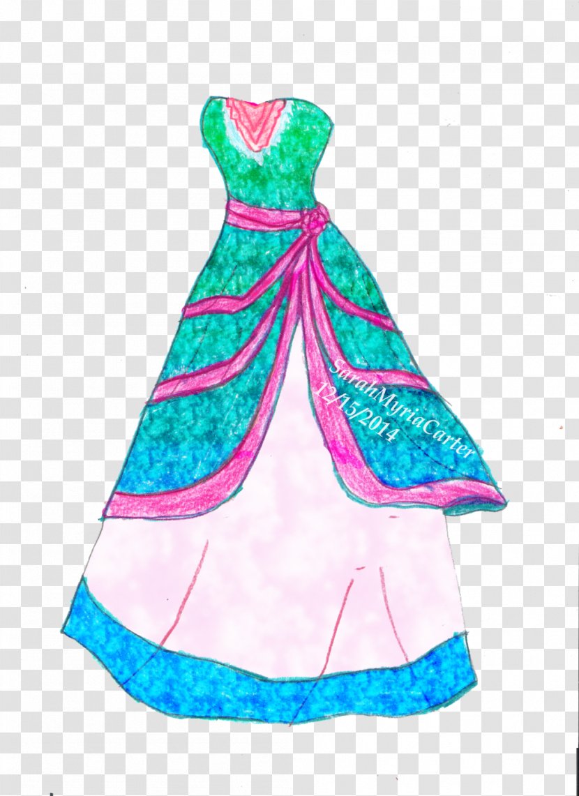 Costume Design Dress Dance Turquoise - Day - Green Transparent PNG