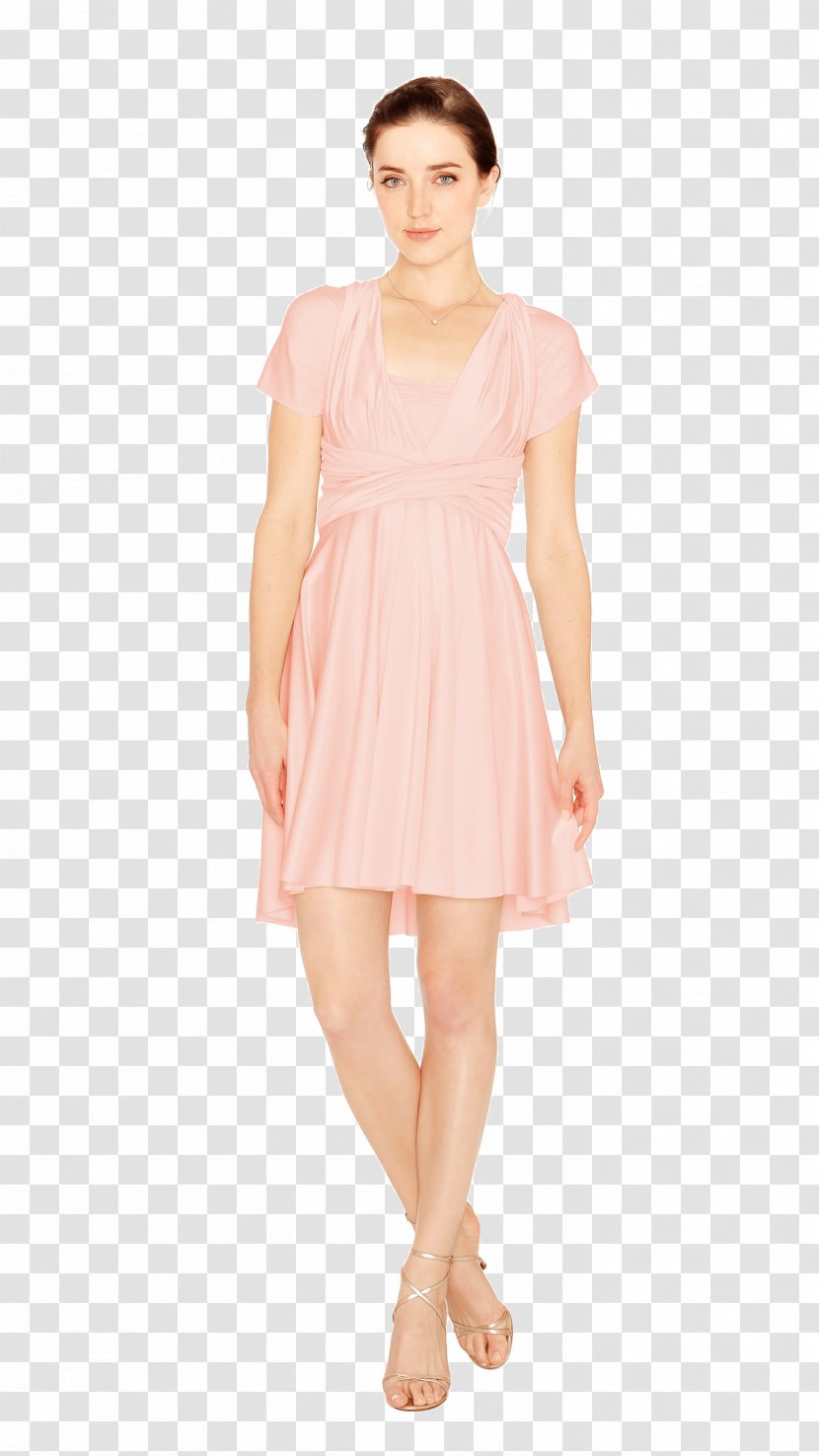 Cocktail Dress T-shirt Clothing Melissa Odabash - Frame - Blush Floral Transparent PNG