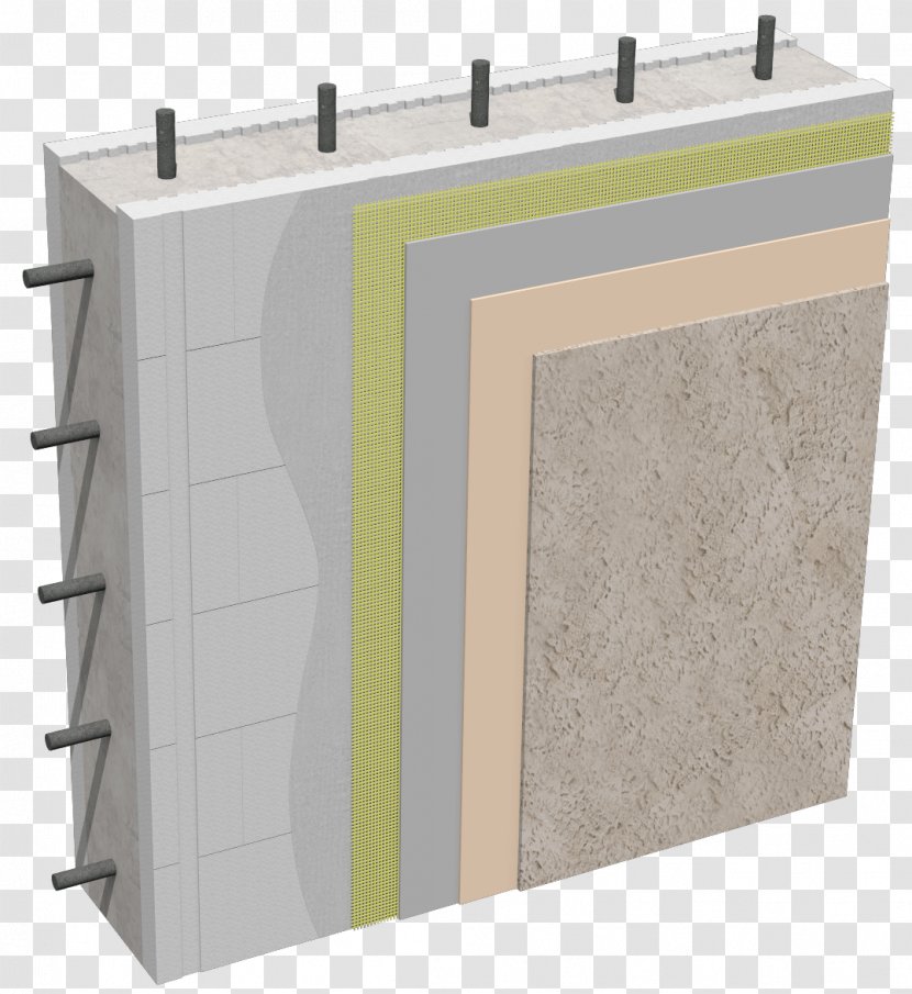 Exterior Insulation Finishing System Insulating Concrete Form Sto Building - Stucco Transparent PNG