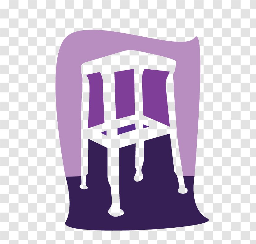 Chair Logo - Shoulder - Negative Space Transparent PNG