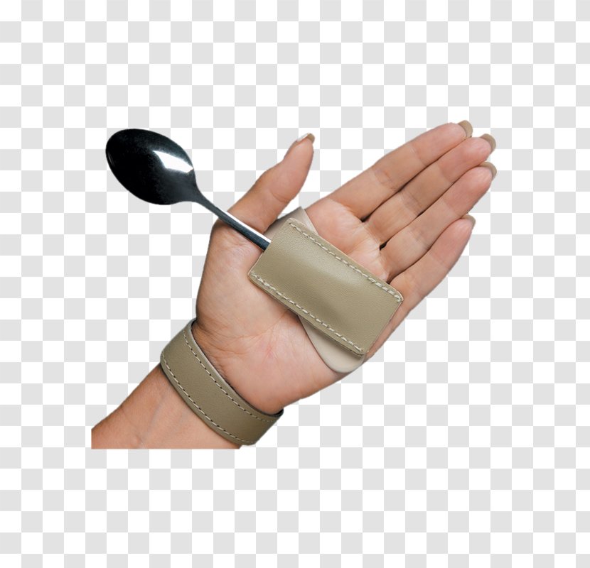 Thumb Spoon Wrist Brace Cuff - Finger Transparent PNG