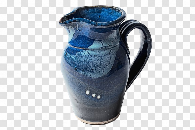 Blue Fire - Glass - Porcelain Artifact Transparent PNG