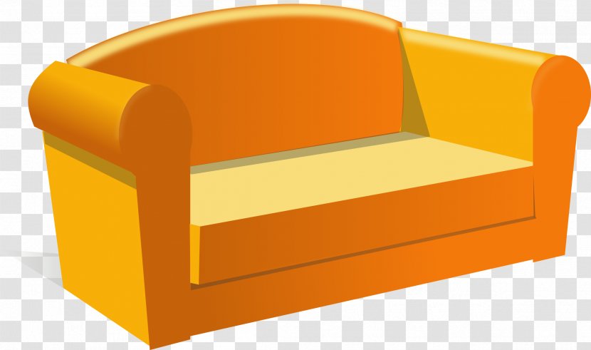 Couch Furniture Chair Clip Art - Royaltyfree - Sofa Transparent PNG