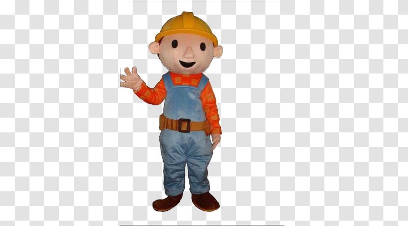 Halloween Costume Party Mascot Adult - Bob The Builder Transparent PNG