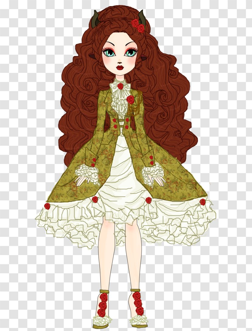 Costume Design Fairy Doll - Brown Hair Transparent PNG