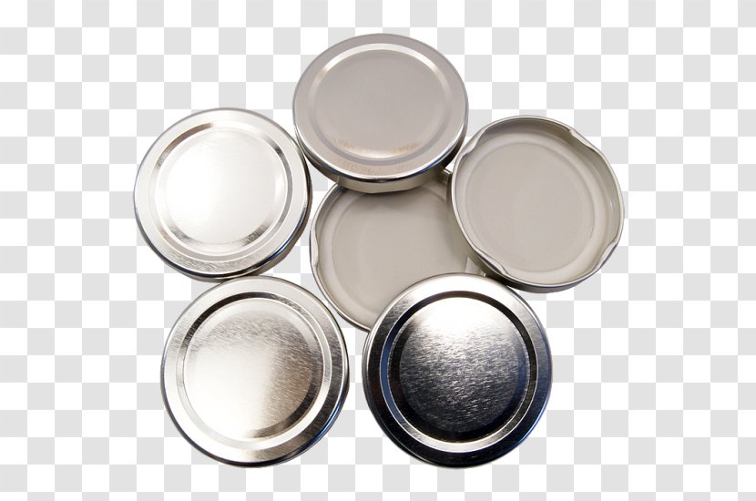 Jar Silver Lid Gold Jam - Tableware Transparent PNG