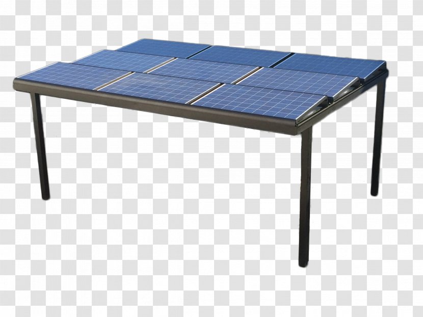Table Carport Photovoltaics Terrace Roof Transparent PNG