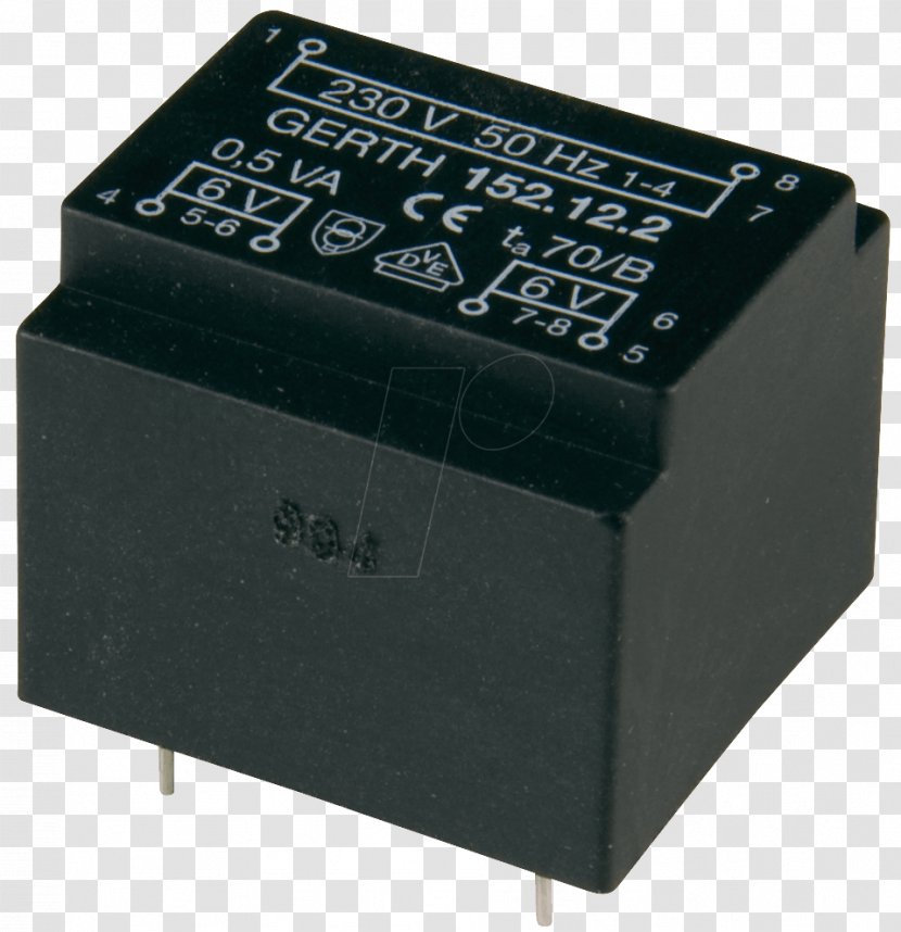 Electronics Electronic Component Transformer Circuit Passivity - Trafo Transparent PNG