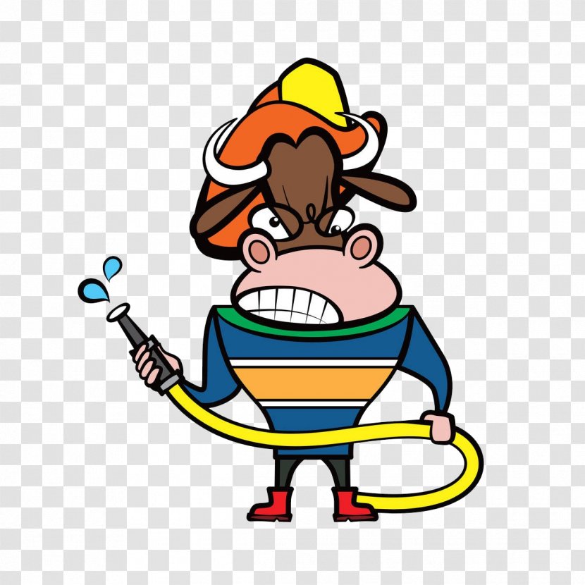 Royalty-free Stock Photography Clip Art - Drawing - Monkey Fireman Transparent PNG