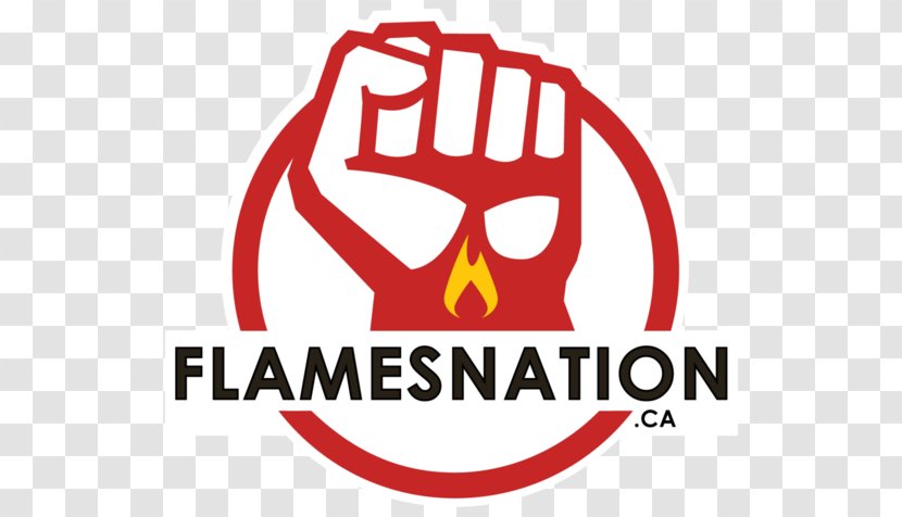 FlamesNation Calgary Flames Logo Brand Font - West Point Division Transparent PNG