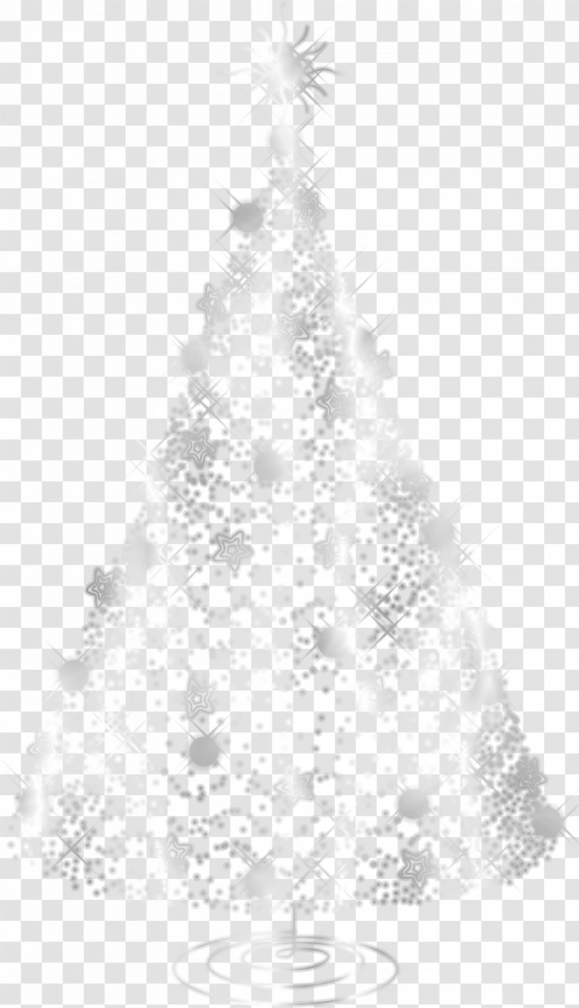Christmas Tree Fir Santa Claus Ornament - Pine Family Transparent PNG