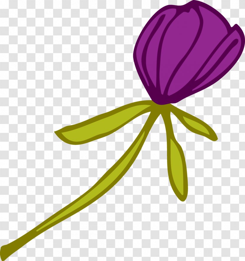 Yellow Flower Purple Plant Violet - Tulips Transparent PNG