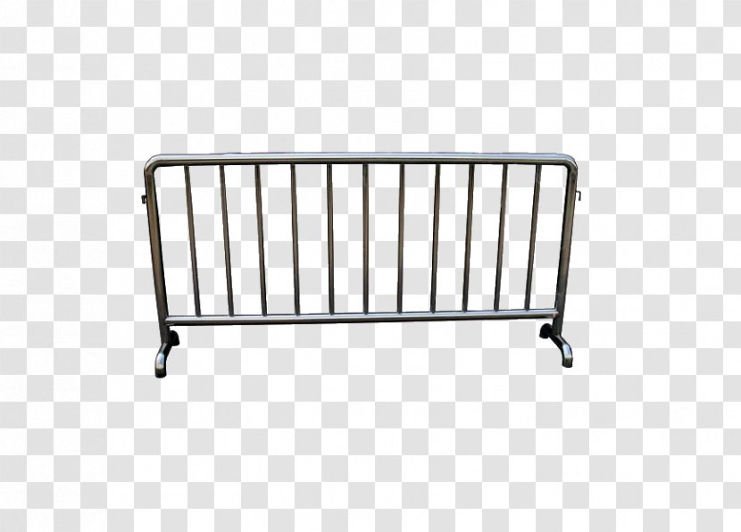 Crowd Control Barrier Traffic Safety Steel Galvanization - Mill - Iron Fence Transparent PNG