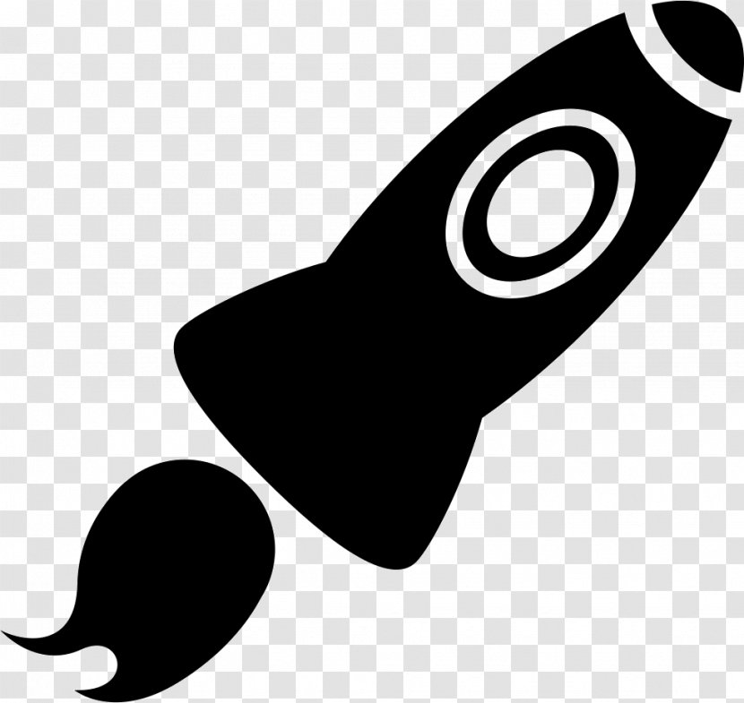 Rocket Spacecraft Clip Art - Monochrome Photography Transparent PNG