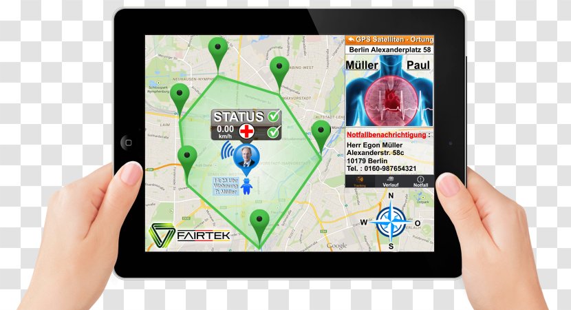 Tablet Computers Android Global Positioning System Location-based Service Mobile App - Technology - Navigation Page Transparent PNG