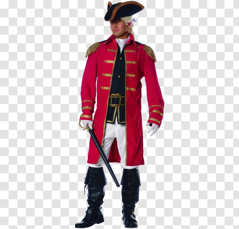 American Revolution Red Coat Soldier Infantry - Identity Cards Can Not Open Jokes Transparent PNG