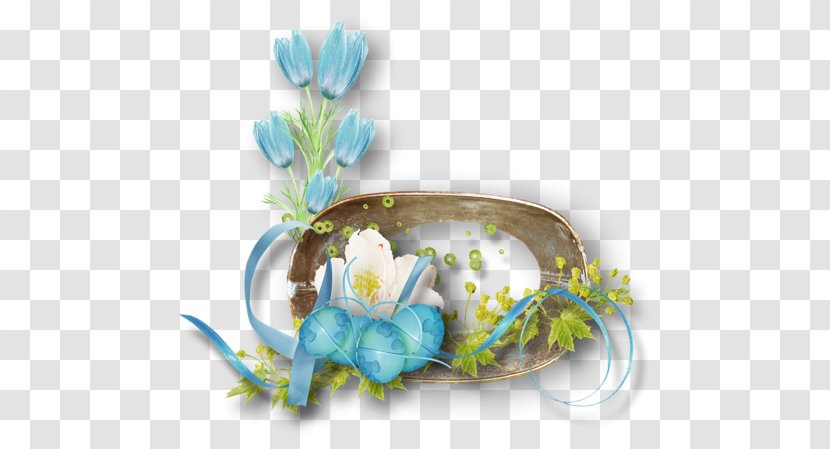 Easter Egg Flower Floral Design Nosegay Transparent PNG