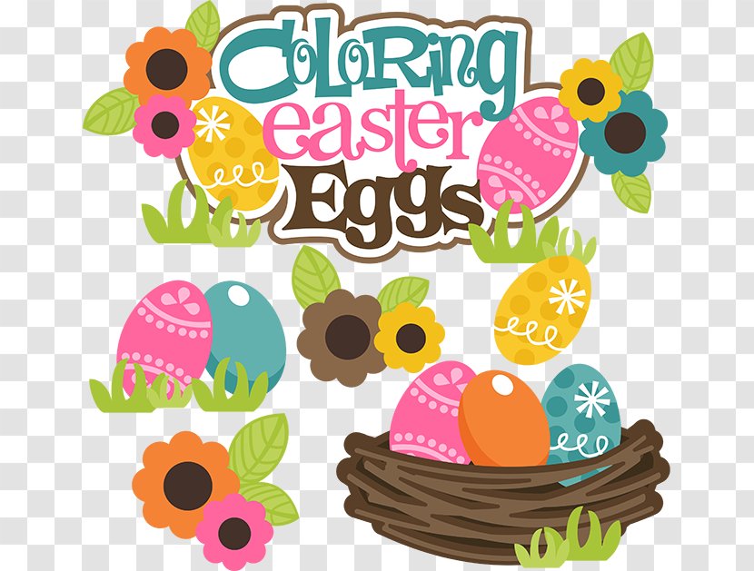 Easter Egg Bunny Ice Cream Cones Clip Art - Artwork - Elements Transparent PNG