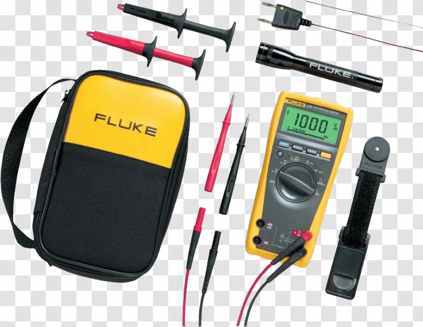 Digital Multimeter Electronics Fluke Corporation Electronic Test Equipment - Tool Transparent PNG