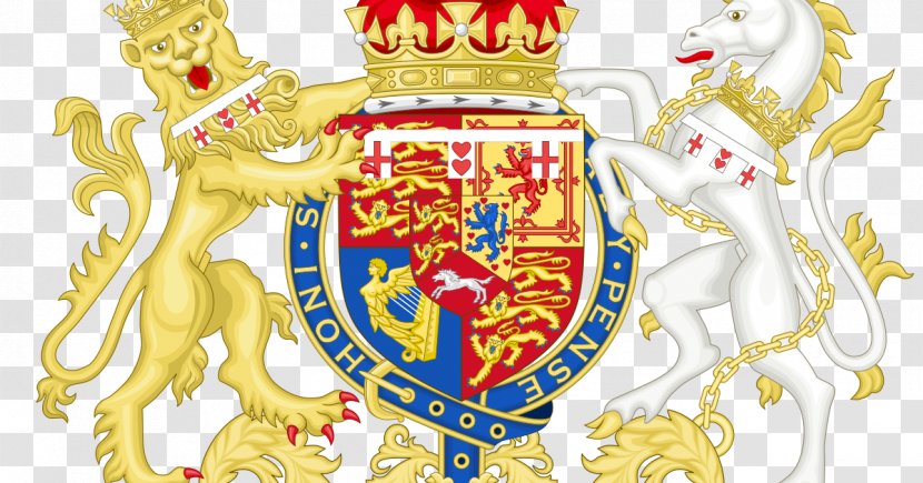 Royal Coat Of Arms The United Kingdom British Family - Gold Transparent PNG
