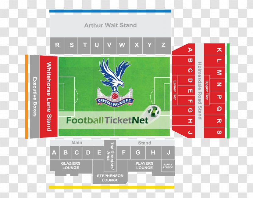 Crystal Palace F.C. Selhurst Park The Ticket West Bromwich Albion - Fc Transparent PNG