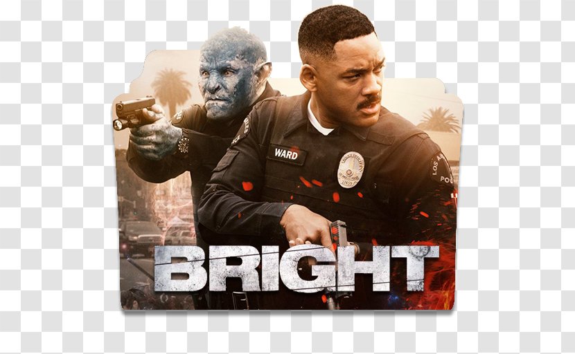 Will Smith Bright Film Daryl Ward Actor - Action - Movie 2017 Transparent PNG