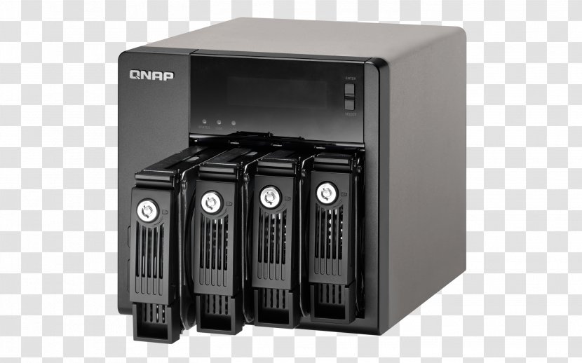 Network Storage Systems Serial ATA QNAP Systems, Inc. TS-453 Pro Computer Servers - Component Transparent PNG