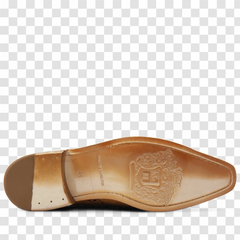 Slide Sandal Shoe - Beige - Oxford Transparent PNG