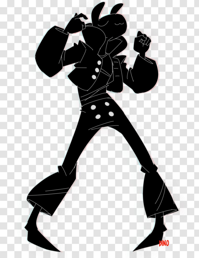 Silhouette Illustration Fiction Character Black M Transparent PNG