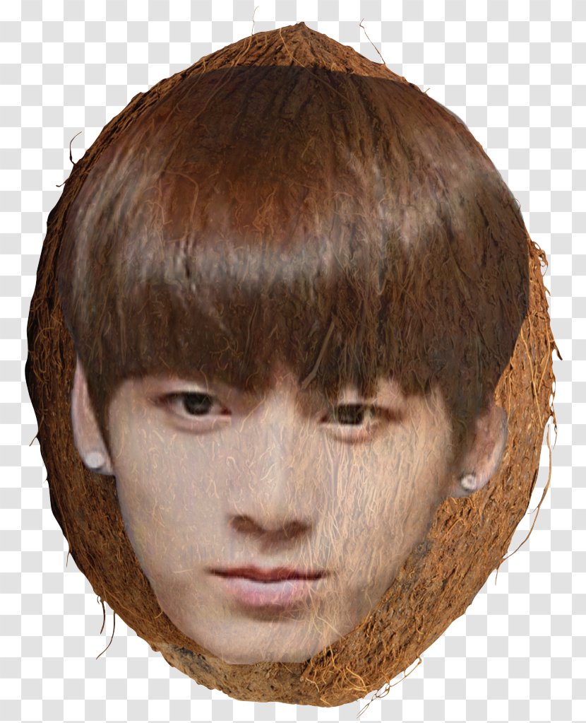 Jungkook Coconut Forehead Face Chin Transparent PNG