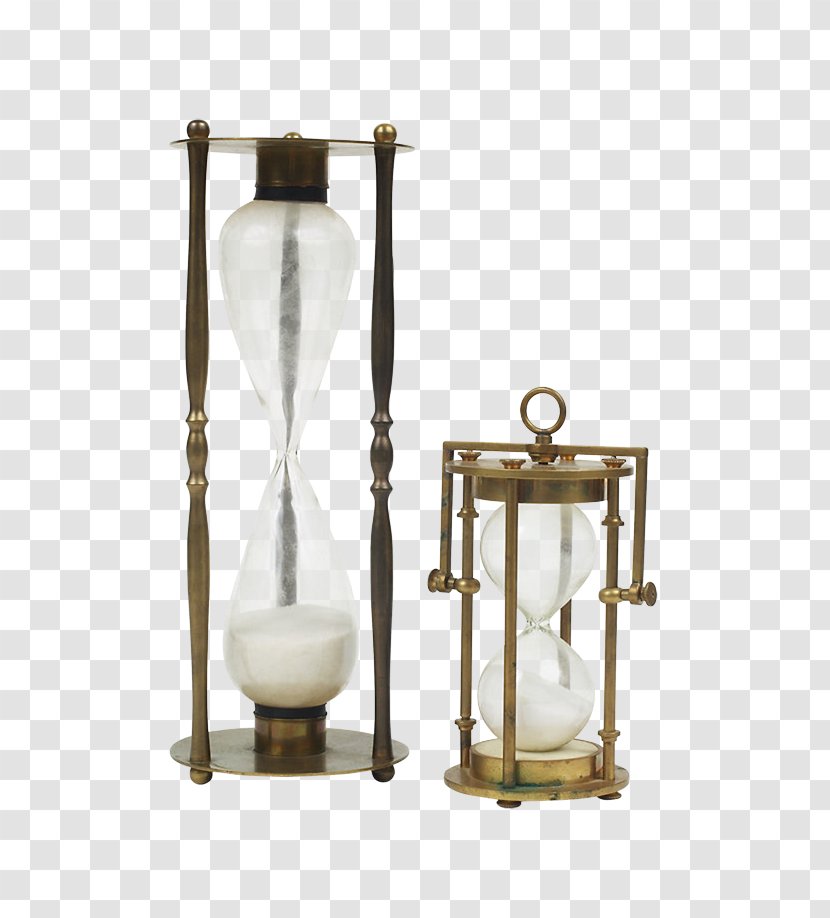 Hourglass Clock Clip Art - Brass - England Transparent PNG
