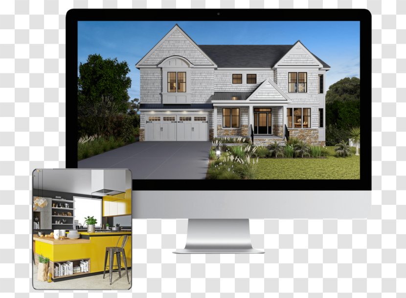 Radeon Pro Architectural Rendering IMac 3D - Gigahertz - House Transparent PNG