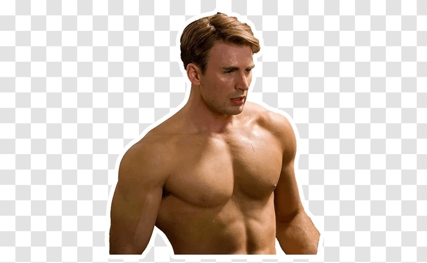 Captain America: The First Avenger Chris Evans Exercise Male - Silhouette Transparent PNG
