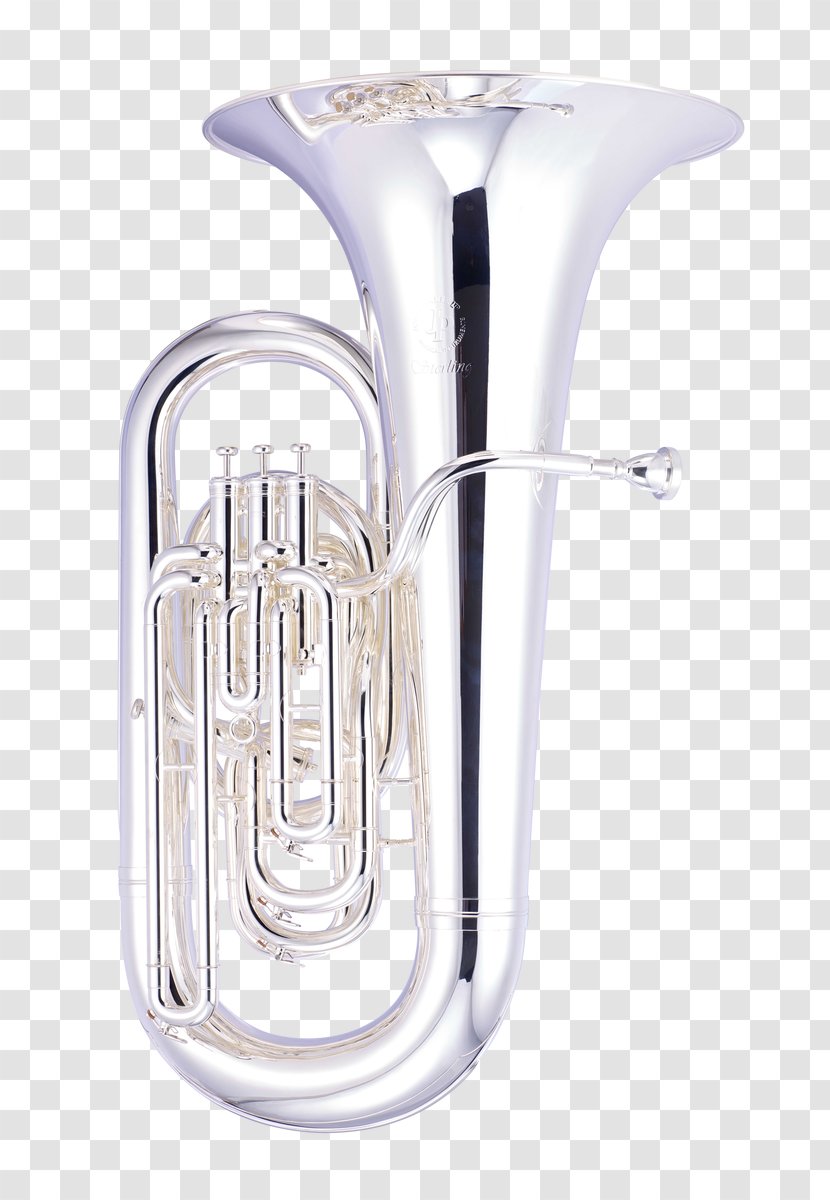 Tuba Sousaphone Brass Instruments Saxhorn Musical - Flower Transparent PNG