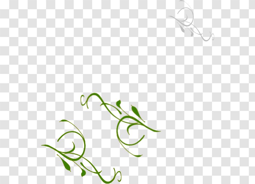 Leaf Green Plant Stem Vine Clip Art - Flora Transparent PNG