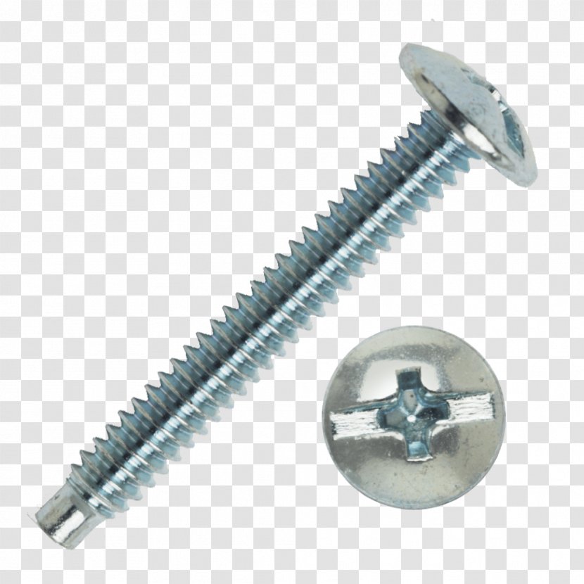 Screw Thread Bolt Nail - Washer - Image Transparent PNG