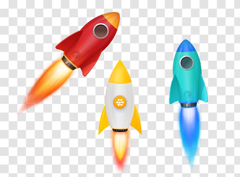 Aircraft Rocket Launch - Pen - Different Colors Of Small Transparent PNG