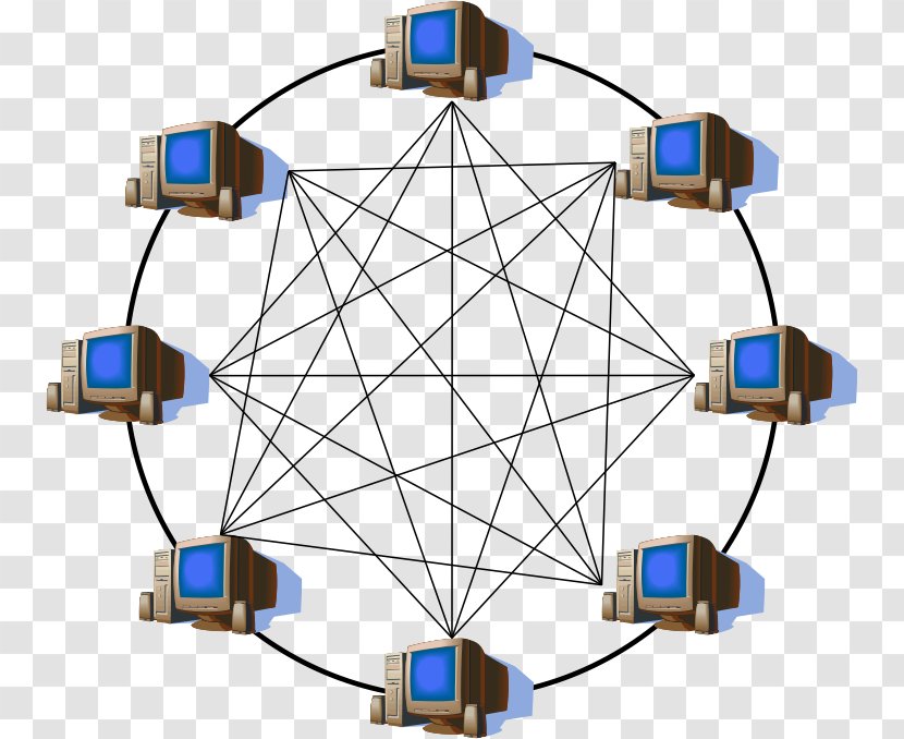 Computer Network Local Area Wide Metropolitan - Star Transparent PNG