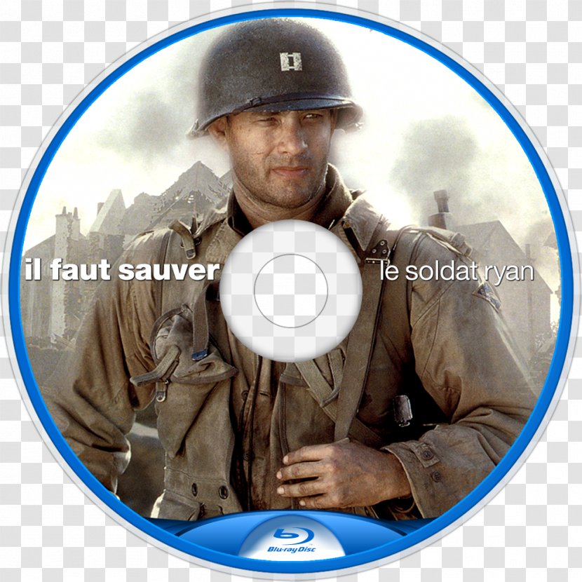 Tom Hanks Saving Private Ryan Captain Miller Film Poster - Movie Database Transparent PNG