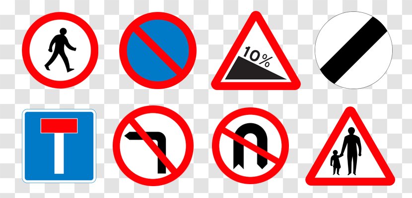 Traffic Sign The Highway Code Road - Car - Test Pass Transparent PNG