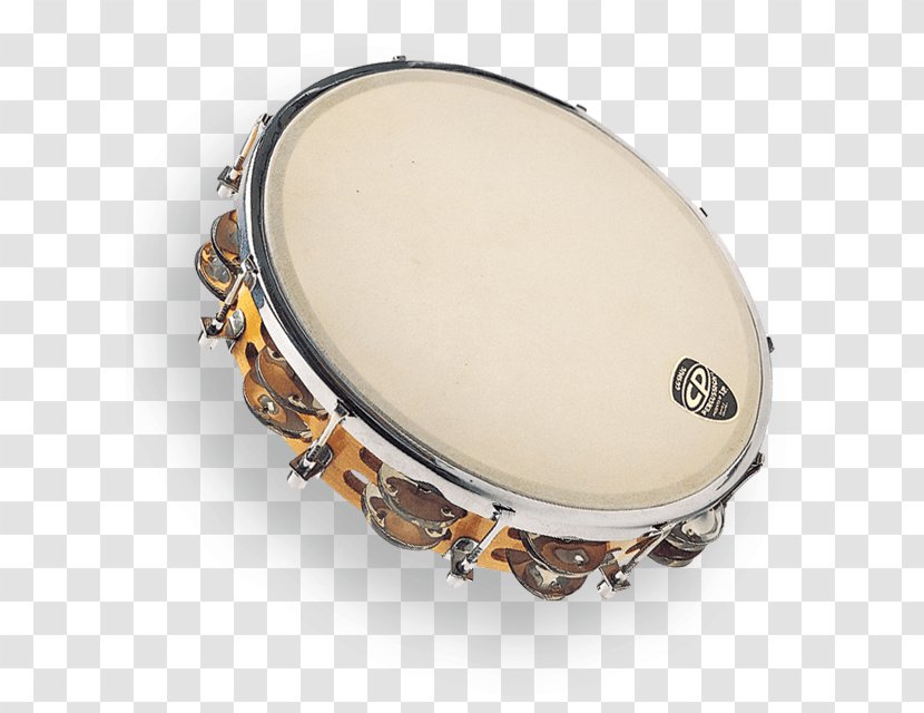 Tamborim Latin Percussion Tambourine Repinique - Silhouette - Drum Transparent PNG