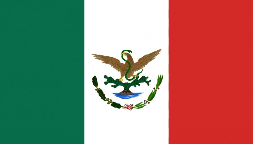 Flag Of Mexico New Spain Mexican War Independence First Empire - Brand - Images Free Transparent PNG