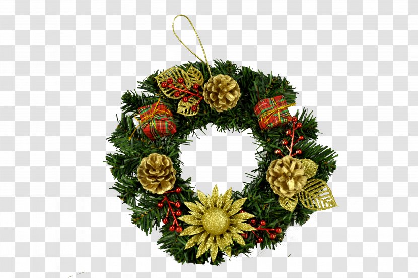 Wreath Floral Design Christmas Cut Flowers Gift - Interior Services Transparent PNG