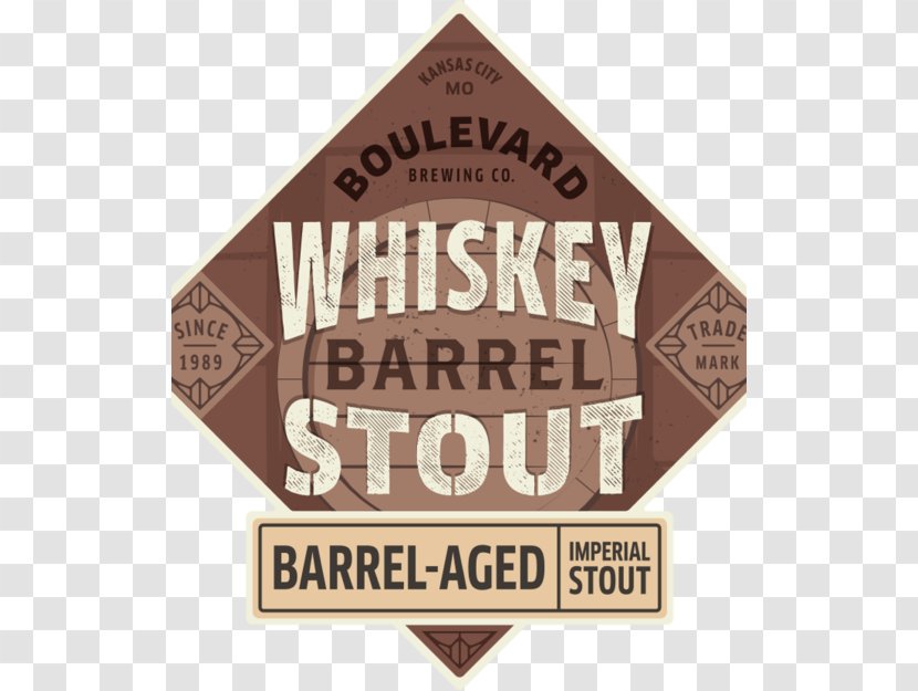 Stout Boulevard Brewing Company Irish Whiskey Beer Transparent PNG