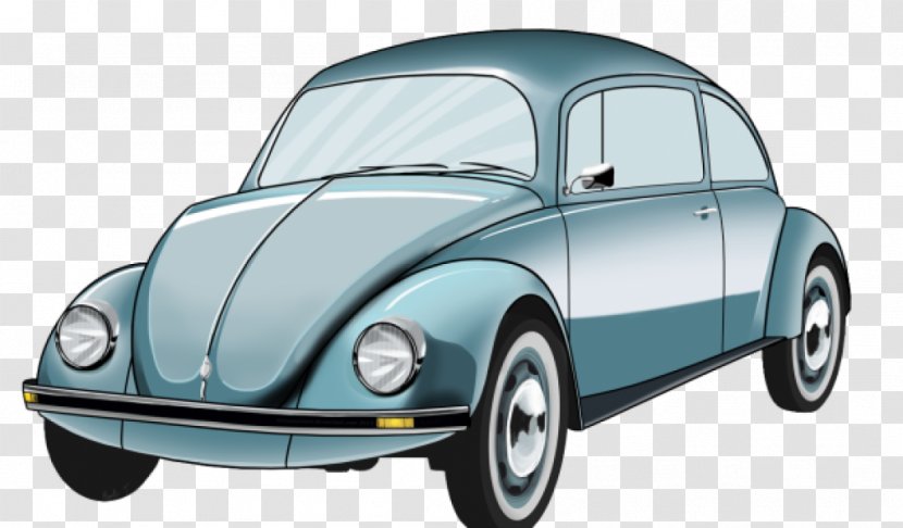 Volkswagen Beetle Car New Clip Art - Vintage - Images Of A Transparent PNG