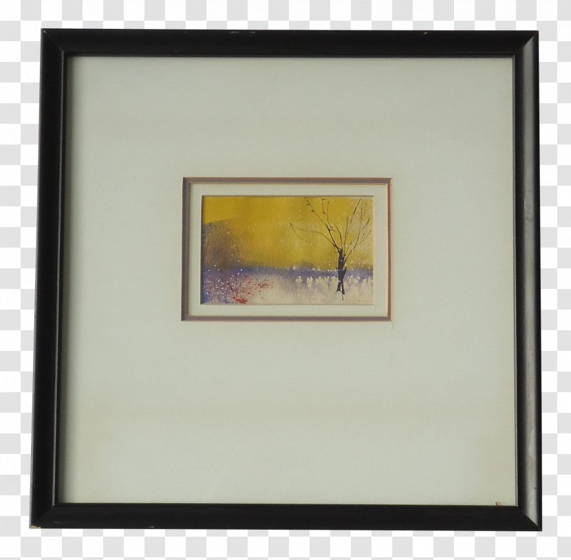 Watercolor Painting Picture Frames Rectangle - Paint - Gouache Transparent PNG