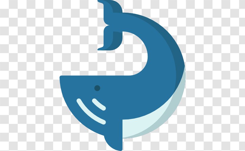 Icon Whale - Cetacea - Blue Transparent PNG